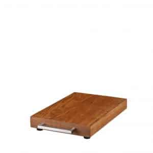 Kitchenaid Gleitbrett - Rollbrett Griff Edelstahl Eckig 4Cm