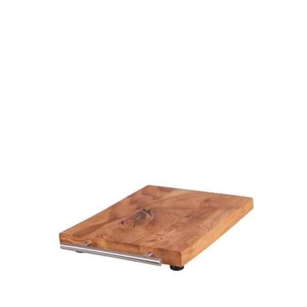 Kitchenaid Gleitbrett - Rollbrett Griff Edelstahl Rund 2,5Cm Von Holz-Liebling