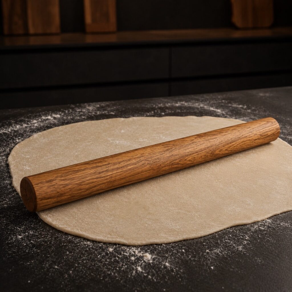 Teigrolle aus Holz – Nudelholz aus Massivholz 3 Teigrolle_Eiche
