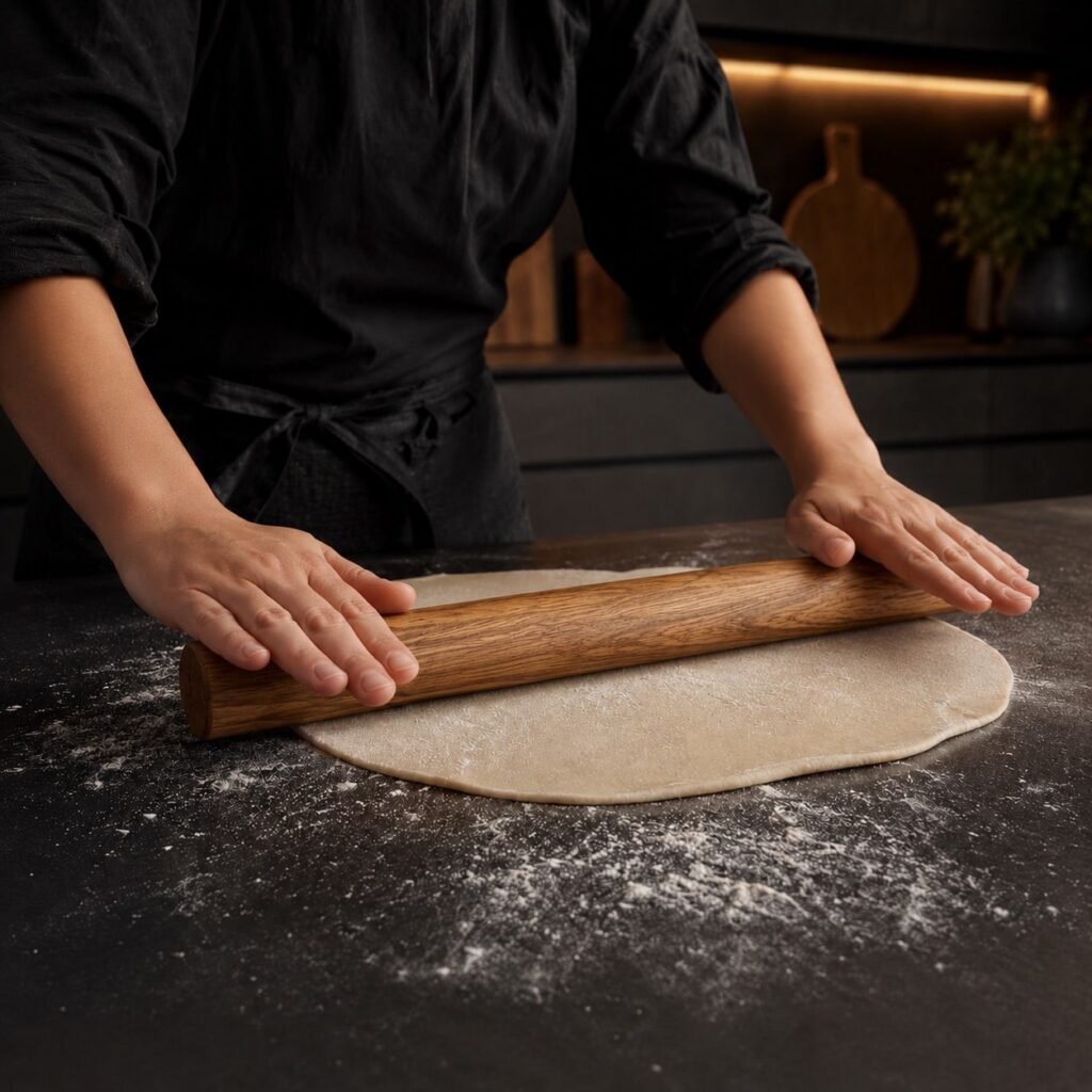 Teigrolle aus Holz – Nudelholz aus Massivholz 1 Teigrolle Aus Holz – Nudelholz Aus Massivholz