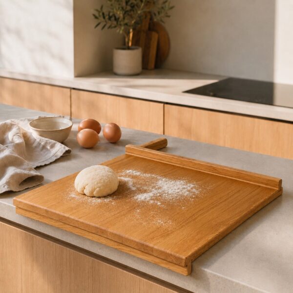 Backbrett Aus Holz – Arbeitsbrett Mit Anschlag – Bild 9