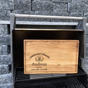 Kundenauftrag Grillbrett Andreas