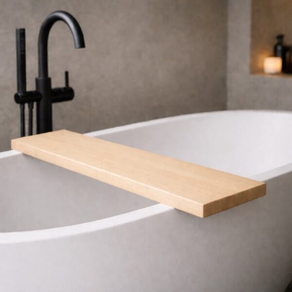 Badewannenbrett-Ahorn-Badewanne