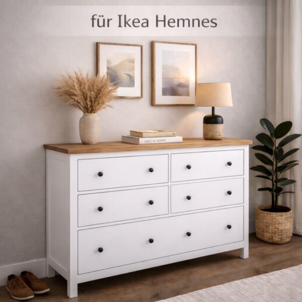 Holz_Abdeckplatte_Für_Ikea_Hemnes