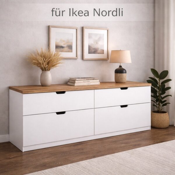 Holz_Abdeckplatte_Für_Ikea_Nordli
