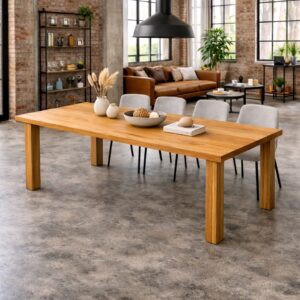 Eichenholz_Esstisch_Massivholz_Holzbeine