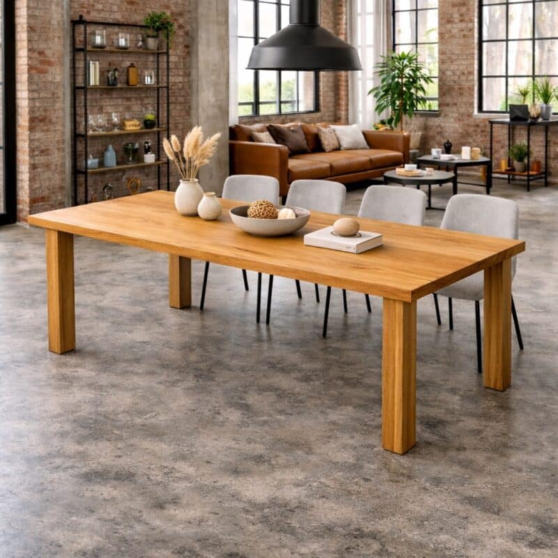 Eichenholz_Esstisch_Massivholz_Holzbeine