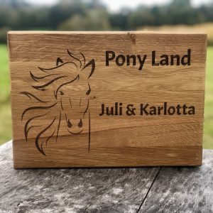 Boxenschild-Pferd-Mit-Namen-Eiche