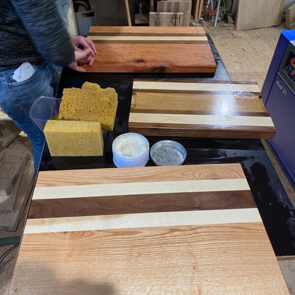 Holz Schneidebrett Kurs - Schneidebrett Zum Selbst Bauen – Bild 6