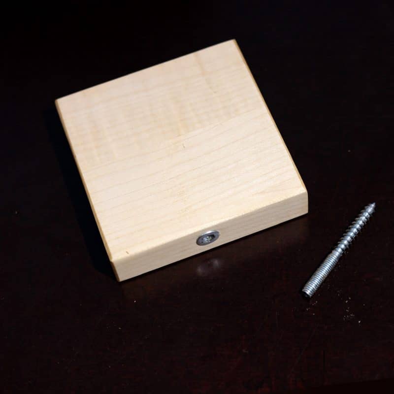 Schwebendes Miniregal Handyregale Ahorn Ahornholz