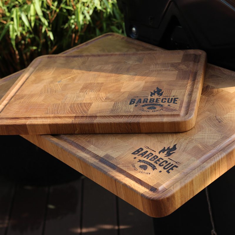 Stirnholz Grillbrett Aus Eichenholz Limited Edition