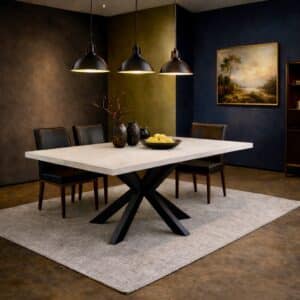 Ahorn_Esstisch_Massivholz_Spidergestell