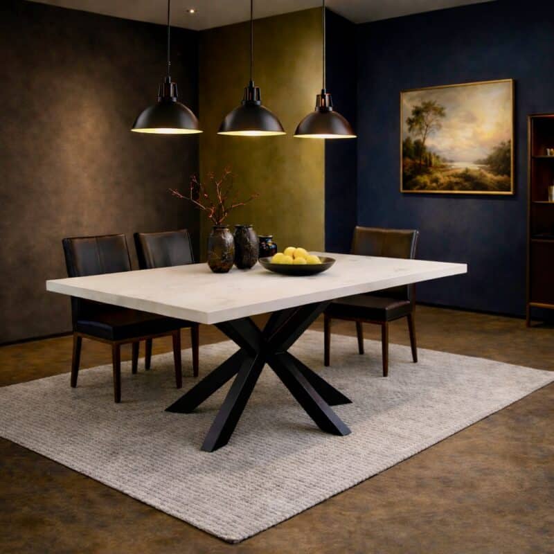 Ahorn_Esstisch_Massivholz_Spidergestell