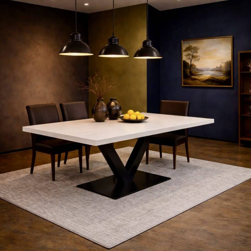 Ahorn_Esstisch_Massivholz_V-Gestell