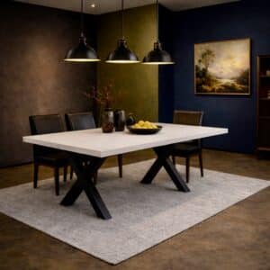 Ahorn_Esstisch_Massivholz_X-Gestell