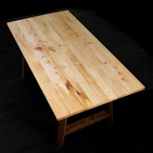Esstisch Ahorn Tischplatte Ahornholz