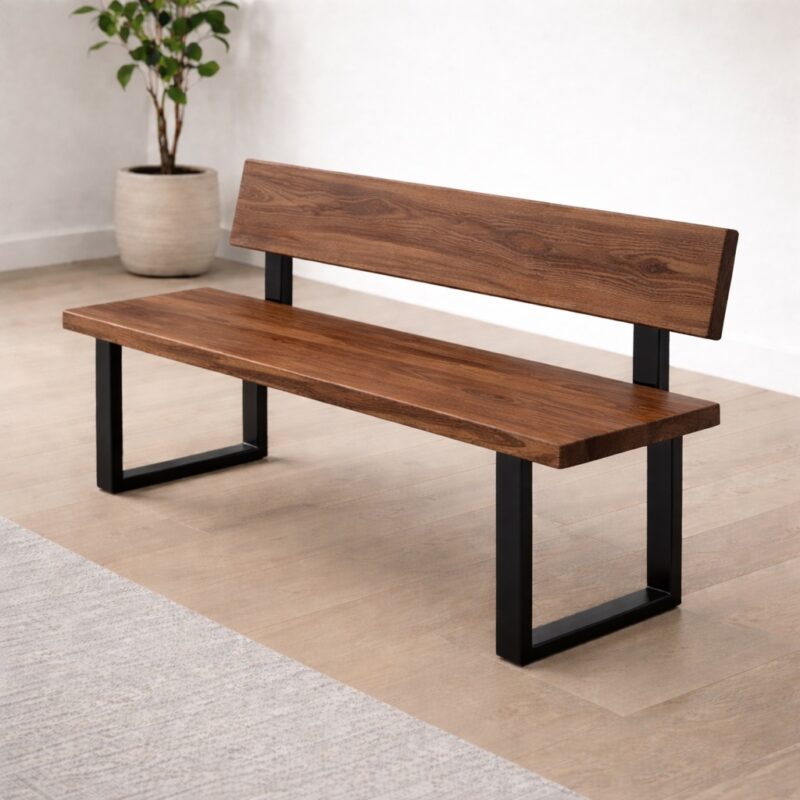 Sitzbank-Essbereich-Nussbaum