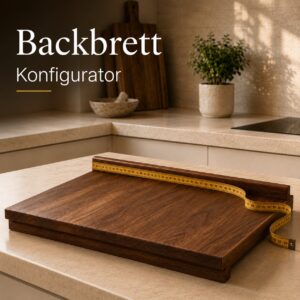 Backbrett Nach Maß – Arbeitsbrett Konfigurator