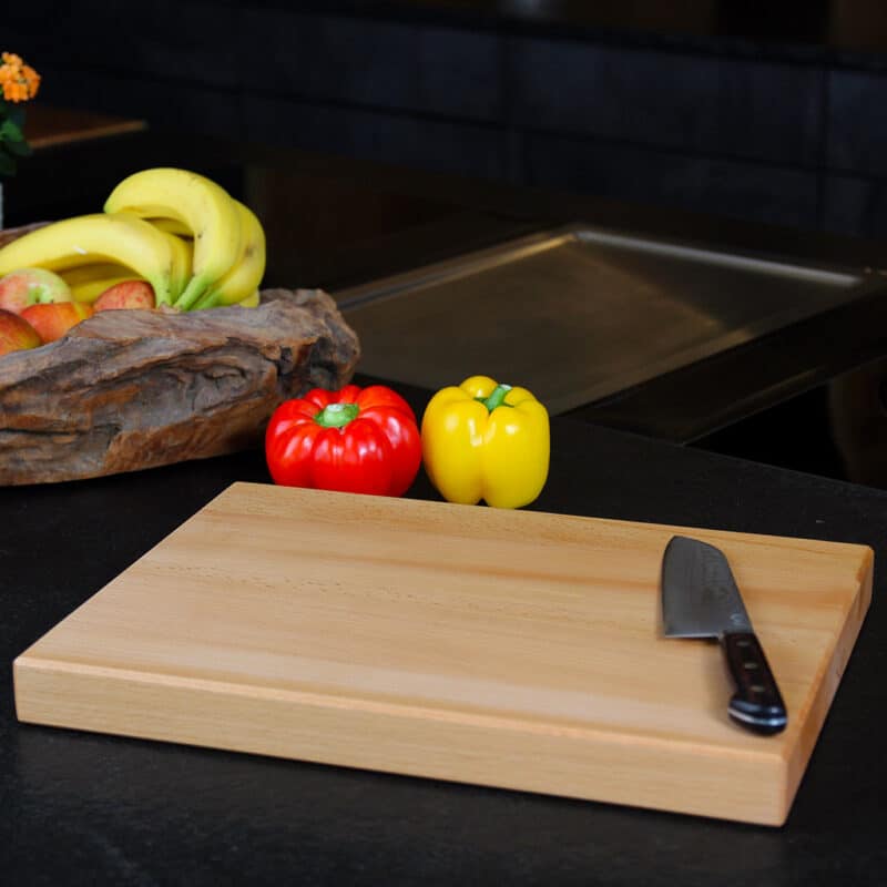 Schneidebrett-Buchenholz-Küchenbrett-Längsholz-Buche