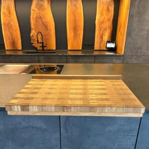 Stirnholz-Backbrett Aus Eichenholz