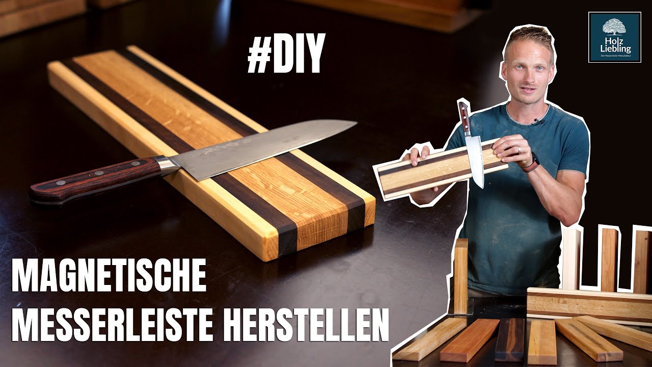 Magnetische Messerleiste herstellen | Einsatzfräsen erklärt