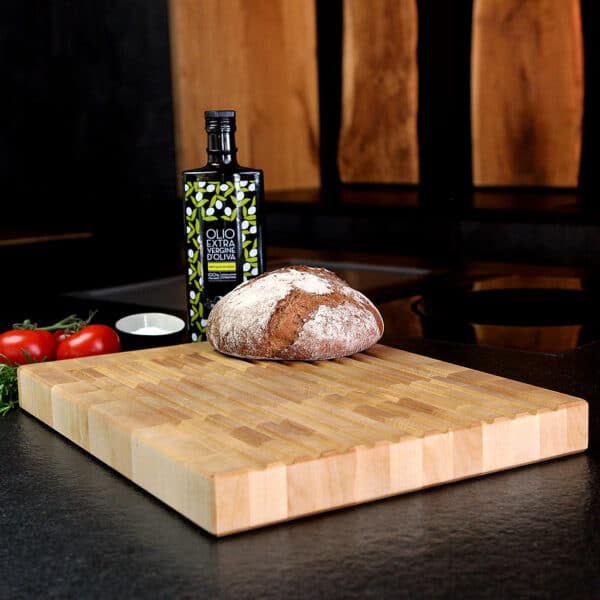 Brotschneidebrett-Birke-Stirnholz-Holz-Liebling