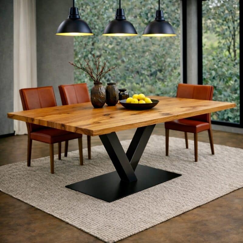 Kernbuche_Esstisch_Massivholz_V-Gestell