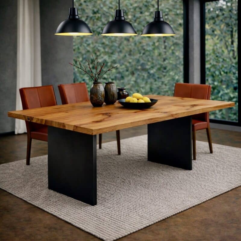 Kernbuche_Esstisch_Massivholz_Wangengestell