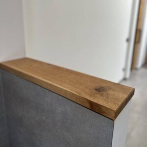 Abdeckplatte Konfigurator für Mauervorsprung