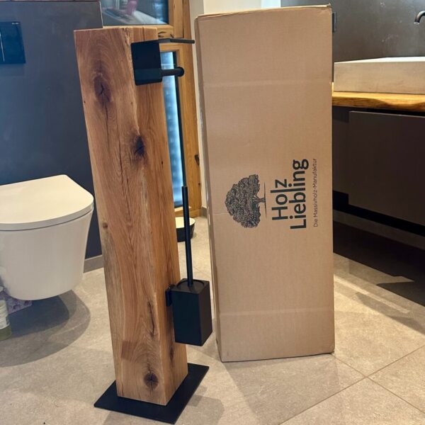 Eichenholz Klorollenständer Verpackung