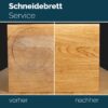 Holz-Liebling Schneidebrett-Service