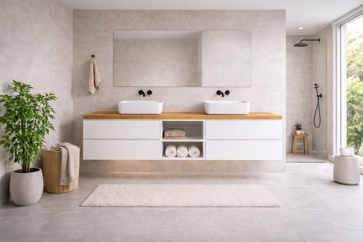 Doppel_Waschtisch_Weiss_Regal_Mittig_Banner