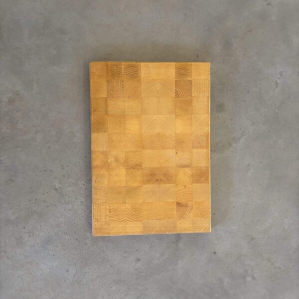 Birke Stirnholz Schneidebrett In 39 X 27 X 2,5 Cm
