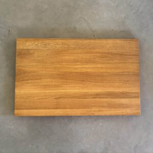 Eichenholz Kochfeldabdeckung; 80 x 50 x 2,5 cm