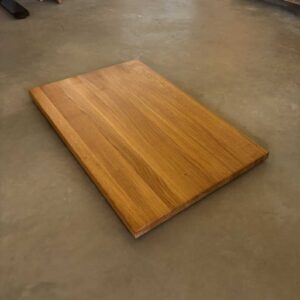 Eichenholz Kochfeldabdeckung; 80 x 50 x 2,5 cm