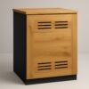 Waschmaschinenschrank Mit Massivholz Tür Waschküchen-Konfigurator