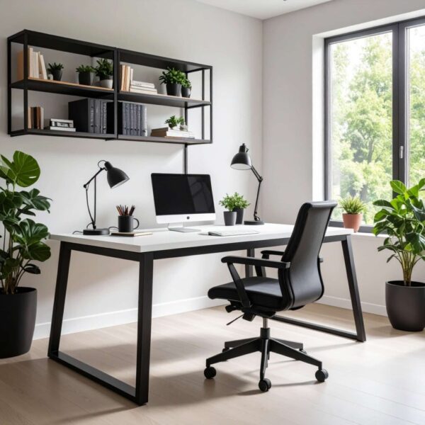 Schreibtischplatte-Homeoffice-Modern