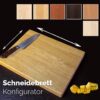 Längsholz-Schneidebrett-Konfigurator