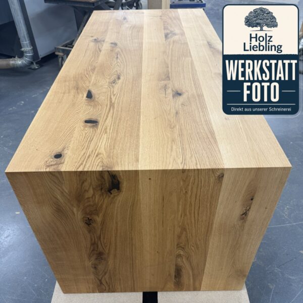 Schreibtisch Mit Schubladen Aus Massivholz – Bild 12