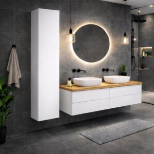 Badschrank-1-Tueren-Weiss