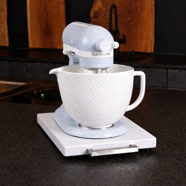 Weisses Gleitbrett Für Die Kitchenaid