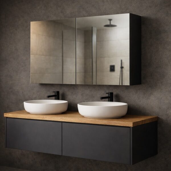 Schwarz_Spiegelschrank_Badezimmer_Konfigurator