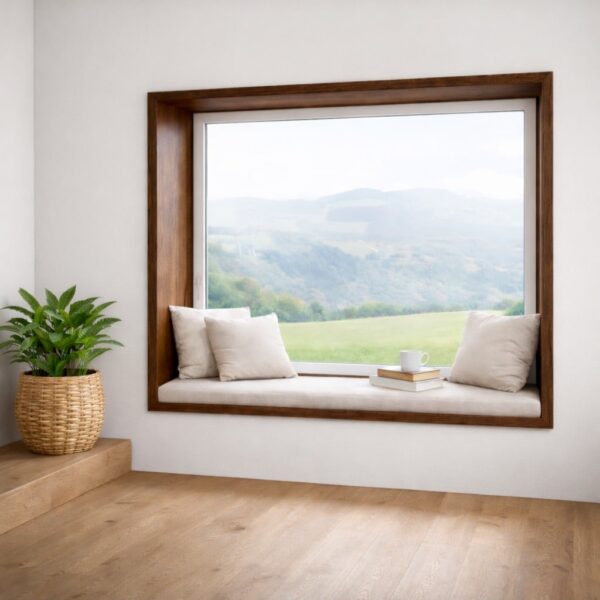 Fenstersitz-Nussbaum-Massivholz