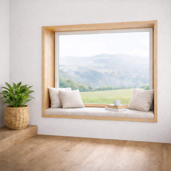 Sitzfenster-Ahorn-Massivholz