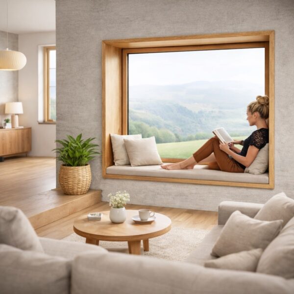 Sitzfenster Aus Massivholz Nach Maß – Bild 3