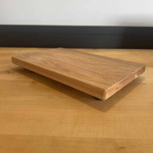 Unikat: Gleitbrett Sondermaß 37 x 23 cm – Rollbrett aus Eiche (11)