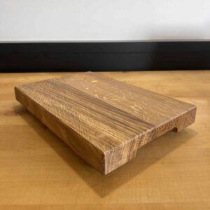 Unikat: Gleitbrett Sondermaß 37 x 24 cm – Rollbrett aus Eiche (12)