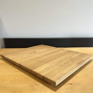 Unikat: Eiche Kochfeldabdeckung Sondermaß 54 x 63,5 cm (22)