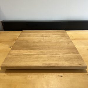 Unikat: Eiche Kochfeldabdeckung Sondermaß 54 x 63,5 cm (22)
