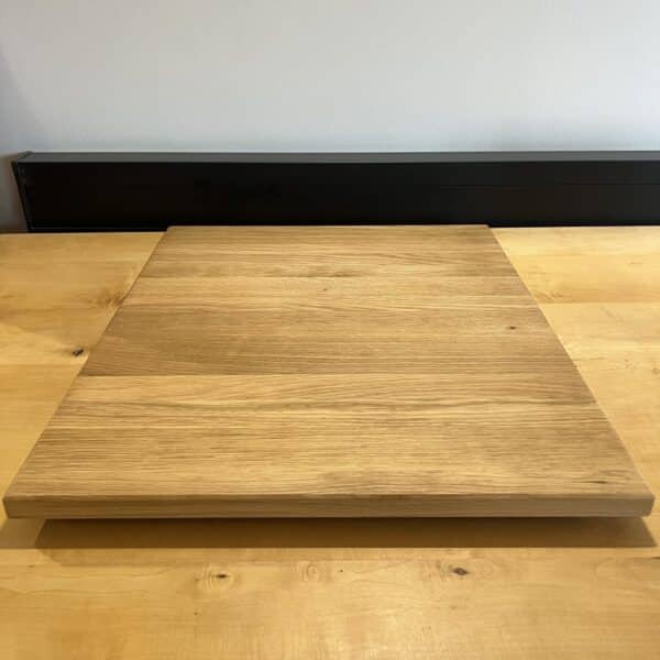 Unikat: Eiche Kochfeldabdeckung Sondermaß 54 x 63,5 cm (22)